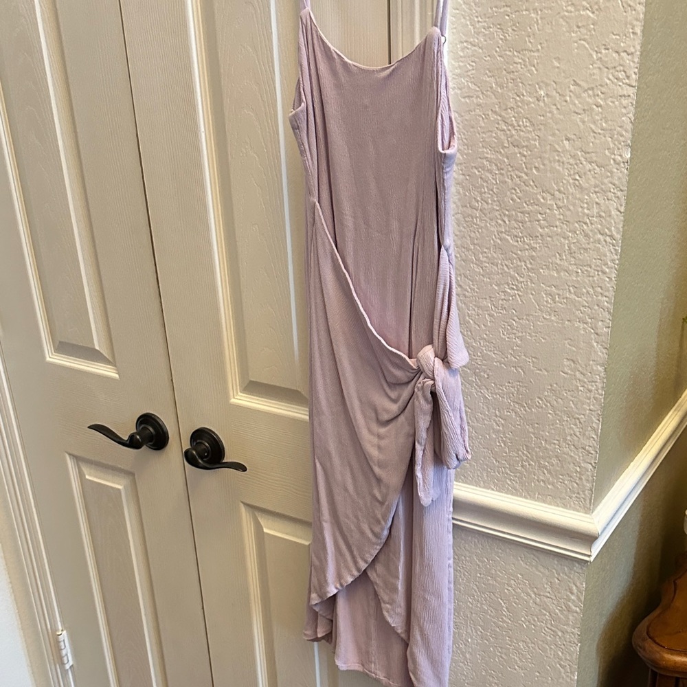 Lulu's Lilac Asymmetrical Dress